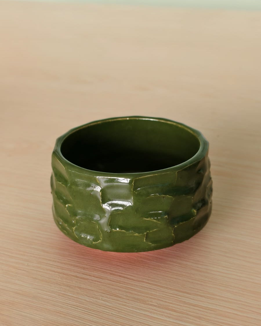 Yunomi chawan midori 緑
